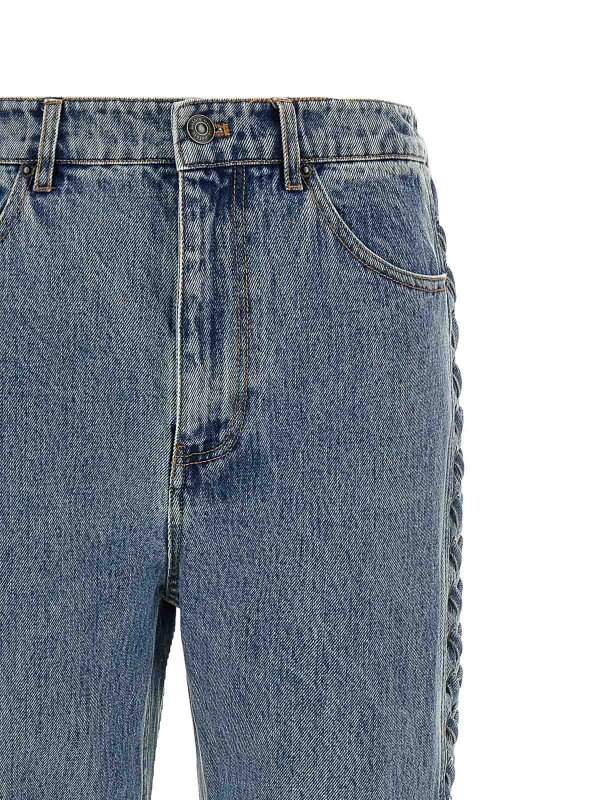 Laced Straight Leg Jeans shop online: ROTATE Birger Christensen