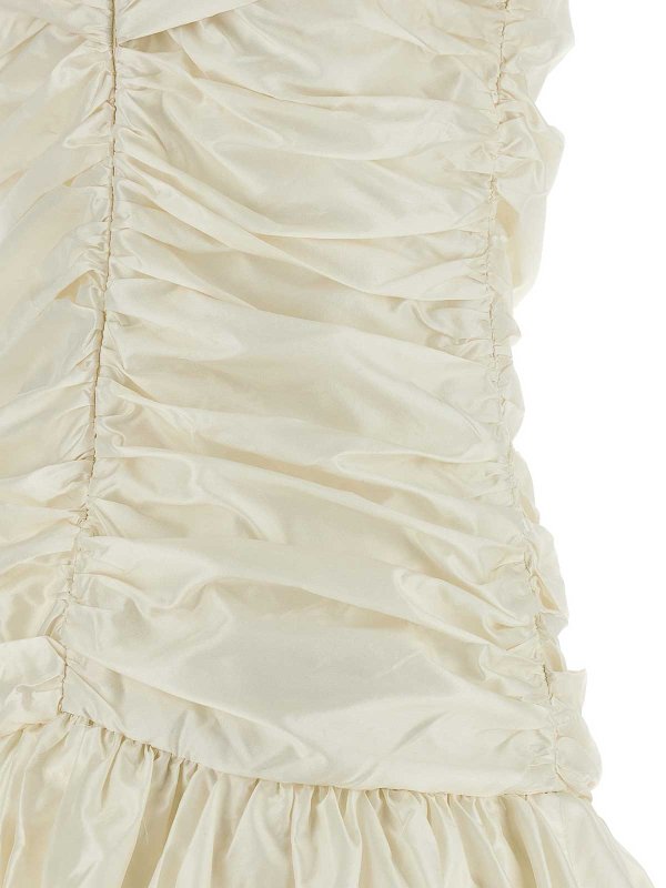 Knielanges Kleid - Weiß shop online: ROTATE Birger Christensen