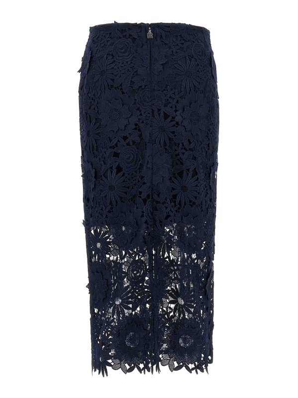 ROTATE Birger Christensen: Knee length skirts & Midi online - 3D Lace Skirt