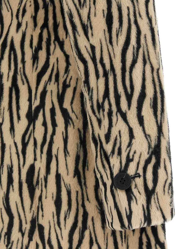 Printed Faux Fur Coat shop online: ROTATE Birger Christensen