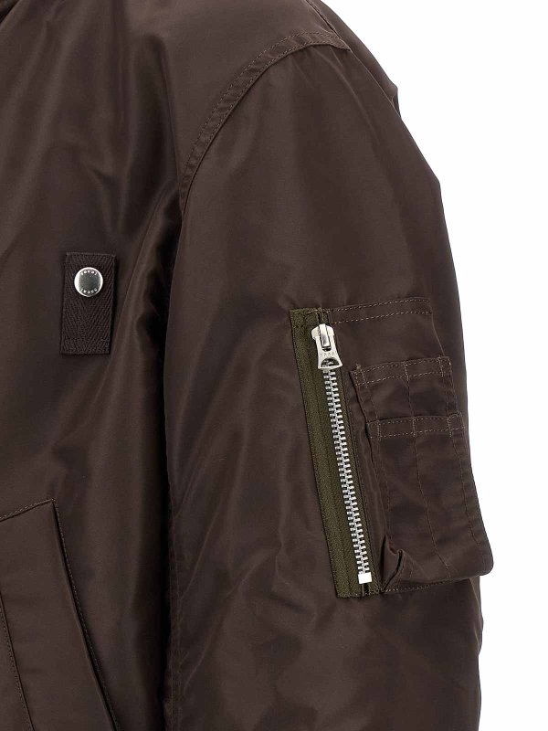 Hooded Bomber Jacket shop online: Sacai