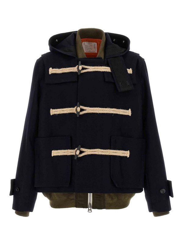 Sacai: bombers - Bomber Insert Coat
