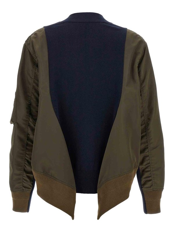 Sacai: カーディガン online - カーディガン - マルチカラー