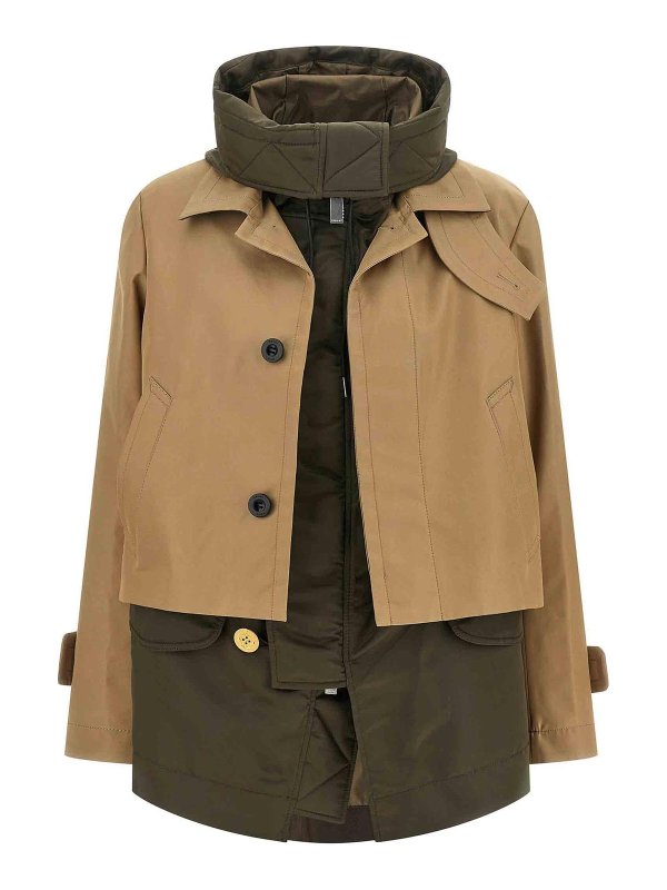 Sacai: Casualjacken - Casualjacke - Bunt