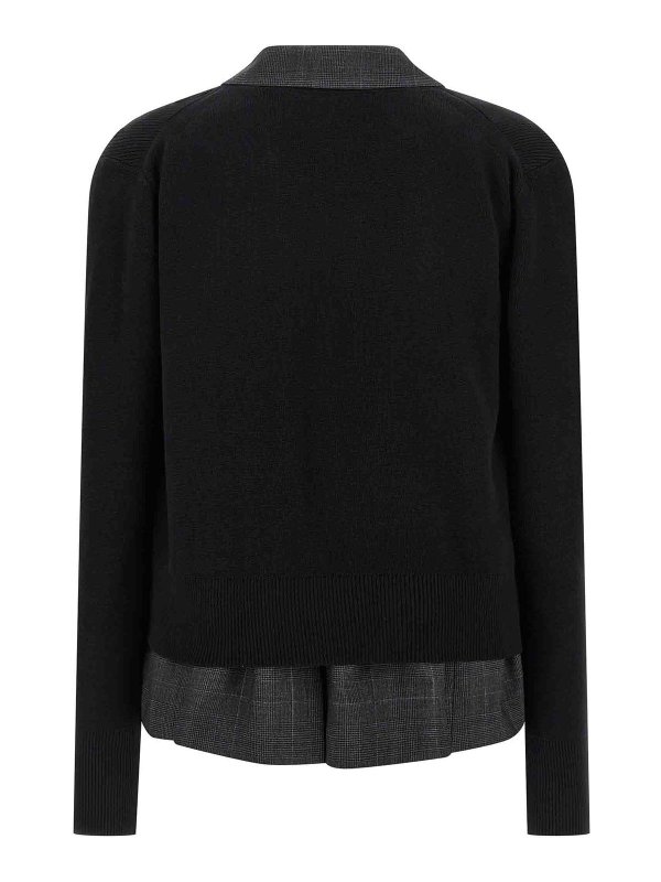 Sacai: カーディガン online - カーディガン - 黒