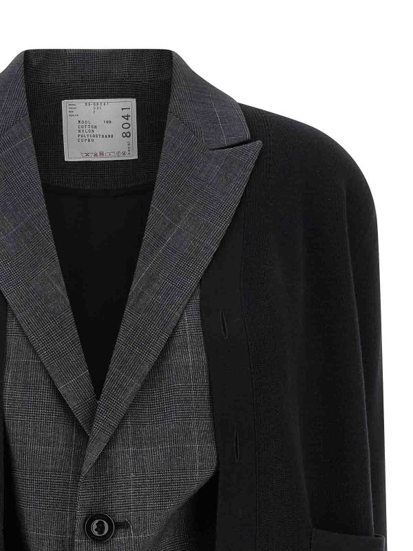 The Best Shops Sacai: カーディガン - カーディガン - 黒