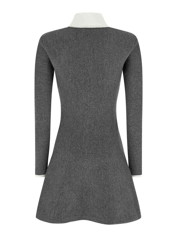 Self Portrait: Vestidos media pierna online - Vestido Midi - Gris