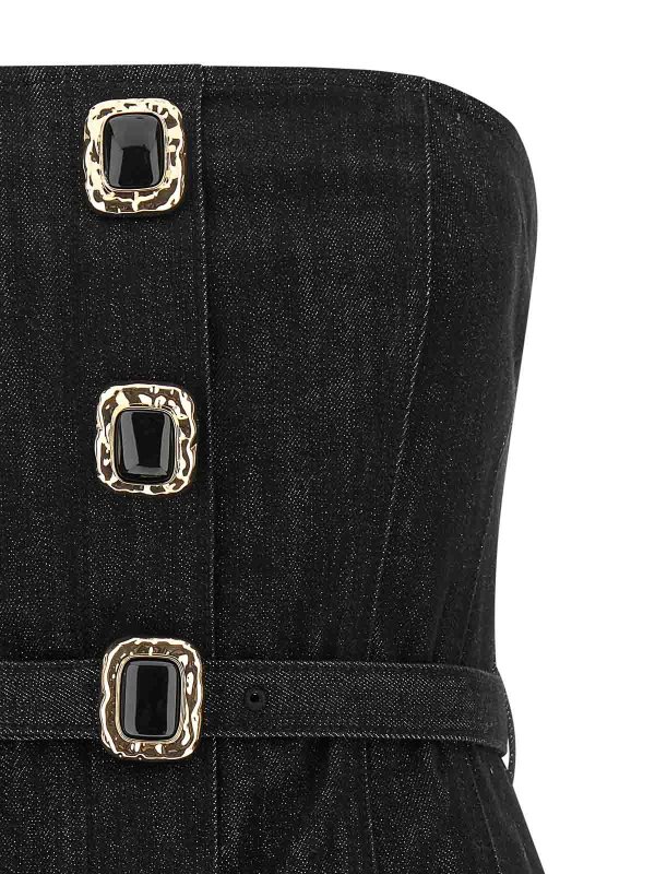 The Best Shops Self Portrait: Tops & Débardeurs - Top - Noir