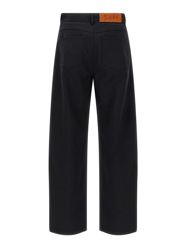 SÉFR: カジュアルトラウザー online - カジュアルパンツ - 黒