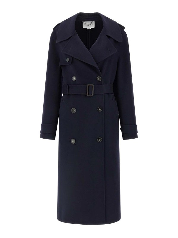 STELLA McCARTNEY: Trenchcoats - Trenchcoat - Blau