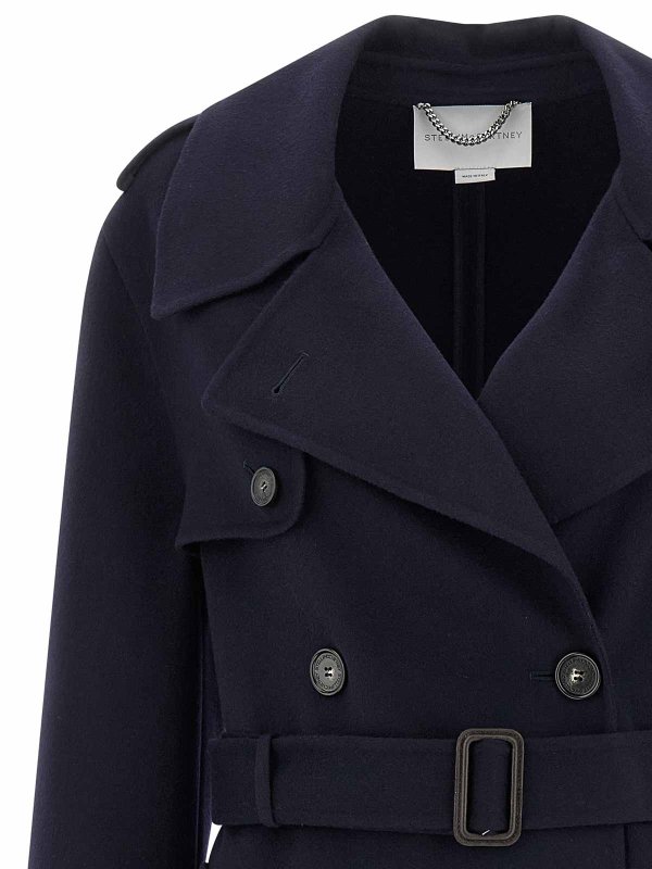 The Best Shops STELLA McCARTNEY: Trenchcoats - Trenchcoat - Blau