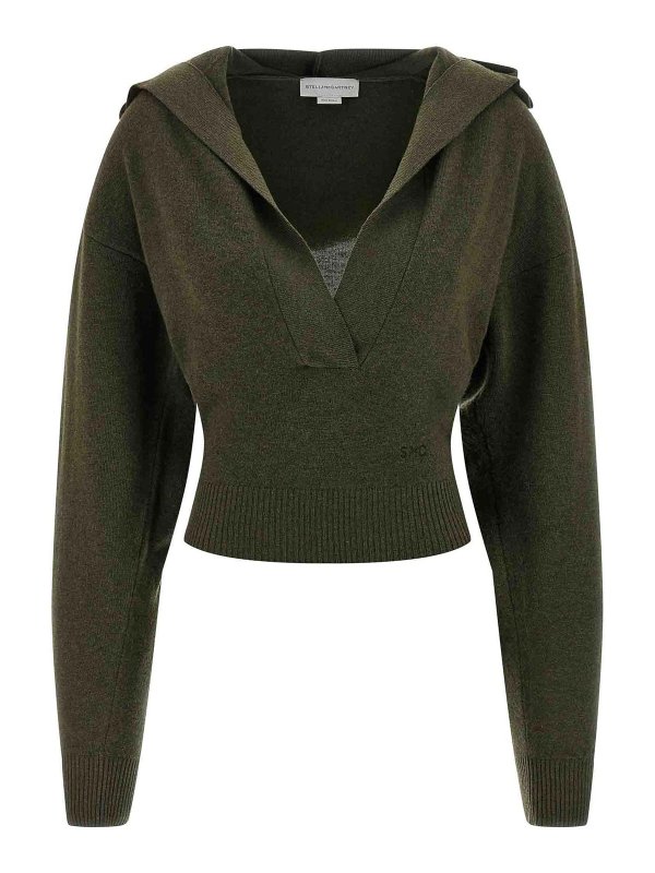 STELLA McCARTNEY: Cardigans - Cardigan - Vert