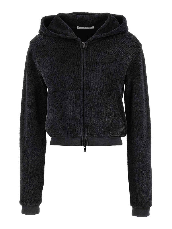 T BY ALEXANDER WANG: Sudaderas y suéteres - Sudadera - Negro