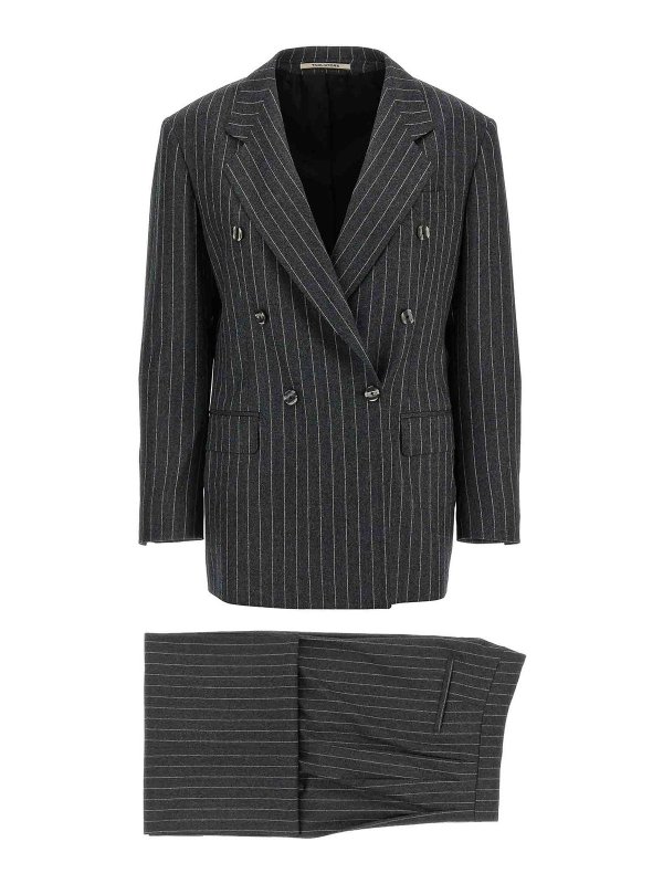 TAGLIATORE: ニーレングスドレス - 膝丈ドレス - グレー