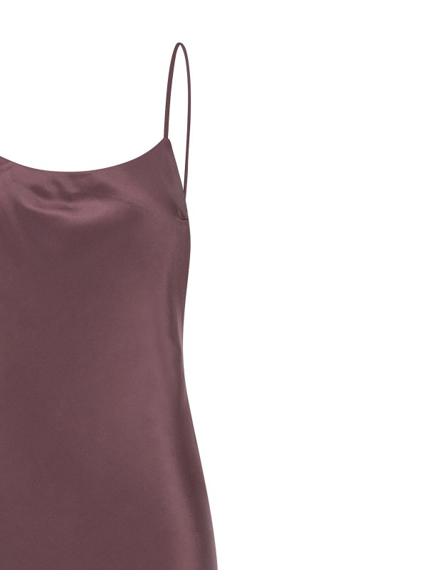 The Best Shops THE ANDAMANE: Knielange Kleider - Knielanges Kleid - Lila