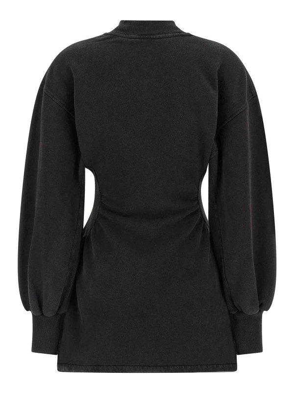 The Attico: knee length dresses online - Sweatshirt Dress