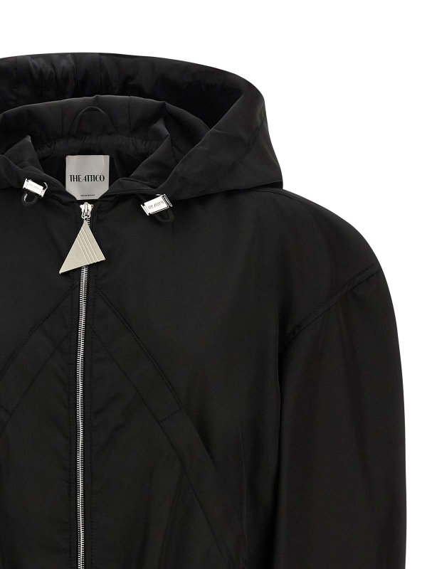 The Best Shops The Attico: Bombers - Bomber - Noir