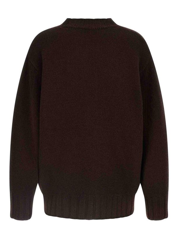 The Attico: crew necks online - Logo Embroidery Sweater