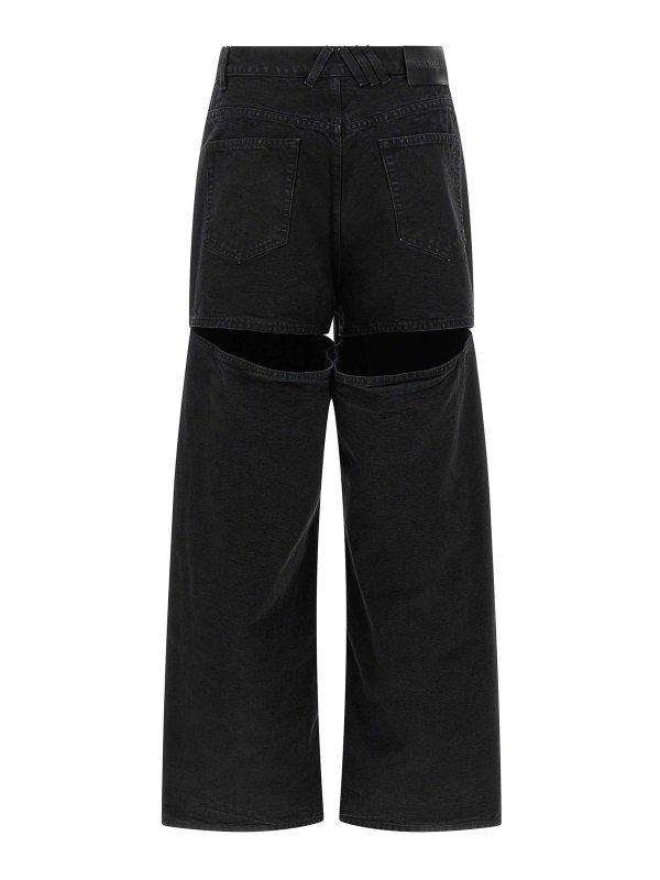 The Attico: bootcut jeans online - Cut-Out Jeans