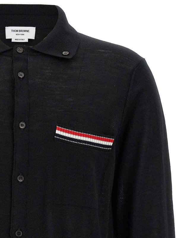 The Best Shops THOM BROWNE: cardigans - Button Down Cardigan