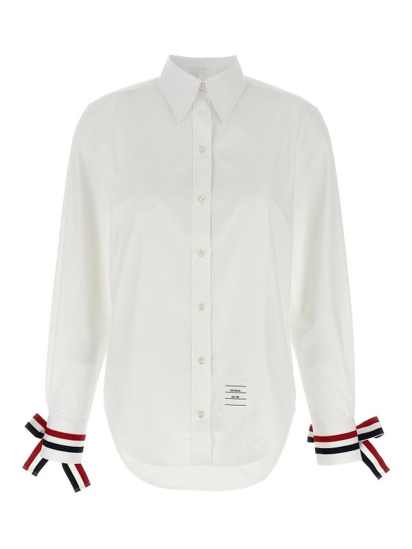 THOM BROWNE: Hemden - Hemd - Weiß