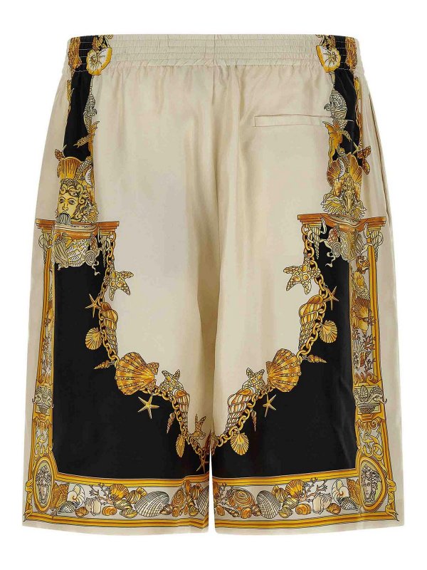 VERSACE: トラウザーショーツ online - ショートパンツ - マルチカラー