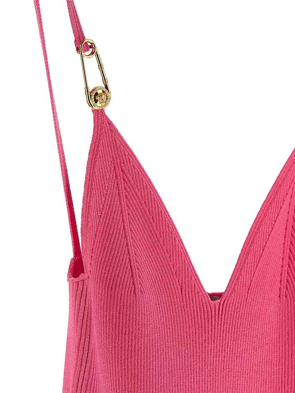 膝丈ドレス - マルチカラー shop online: VERSACE