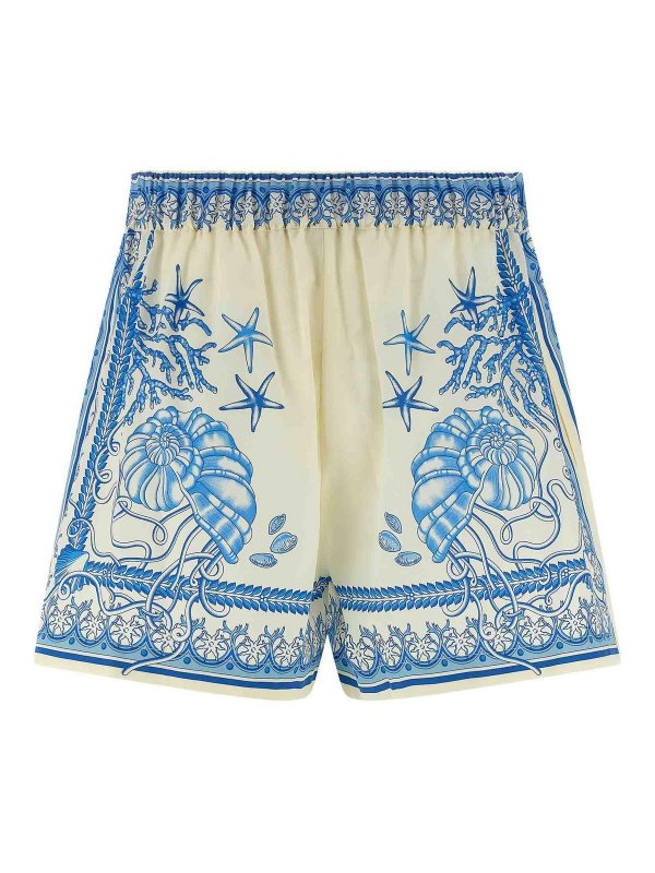 VERSACE: Shorts online - Short - Bleu Clair