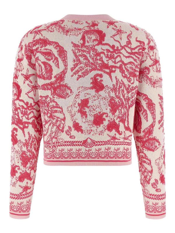 VERSACE: カーディガン online - カーディガン - ヌードカラー