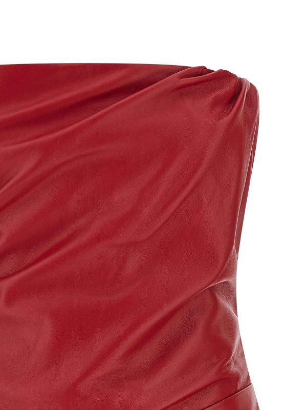 The Best Shops VERSACE: Robe longueur genou - Robe Au Genou - Rouge