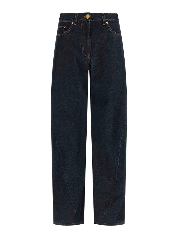 VERSACE: ブーツカットジーンズ - ブーツカットジーンズ - ブルー