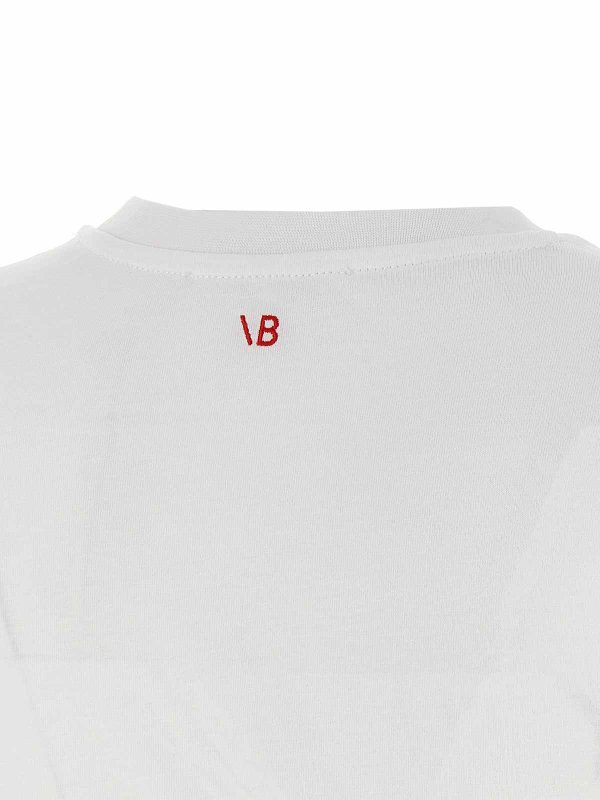 T-Shirt - Weiß shop online: VICTORIA BECKHAM