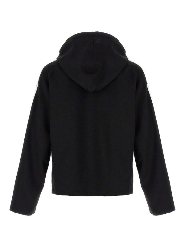 Y-3: Felpe e maglie online - Felpa con cappuccio a 3 strisce