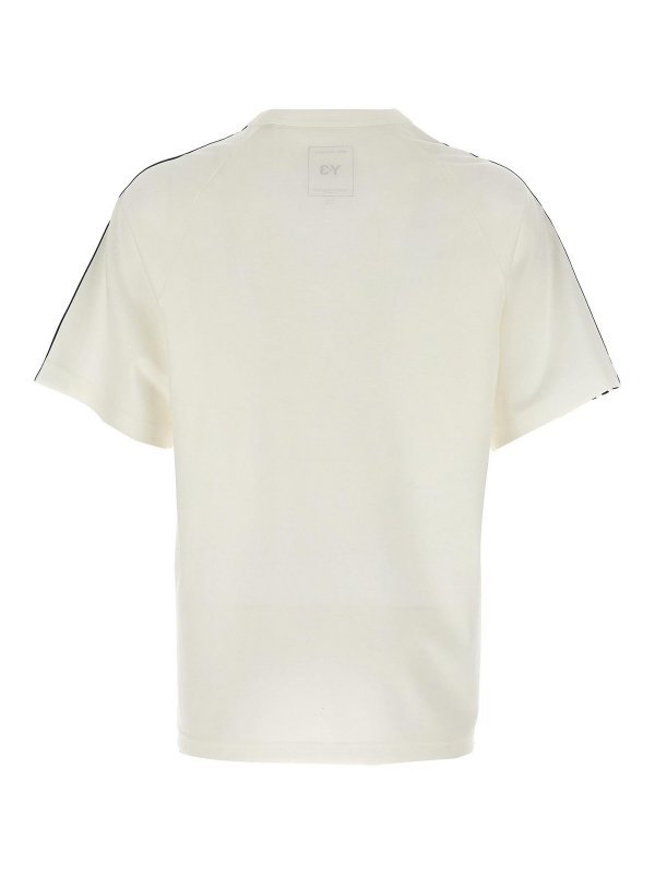 Y-3: T-shirts online - T-Shirt - Weiß
