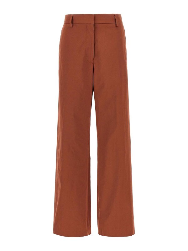 DRIES VAN NOTEN: Casual Hosen - Casual Hose - Rot