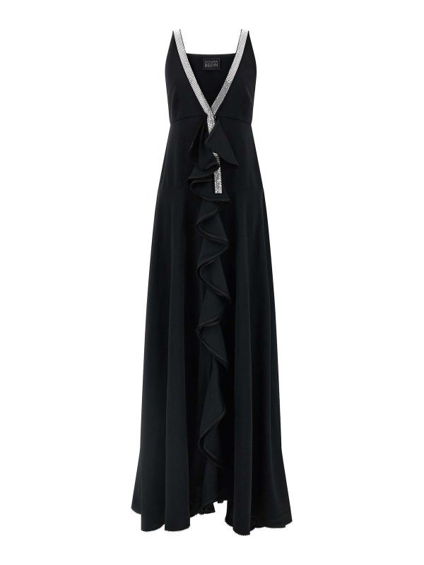 GIOVANNI BEDIN: Vestidos media pierna - Vestido Midi - Negro