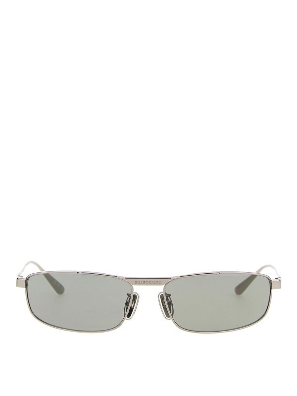 BALENCIAGA: sunglasses - Tag 30 Rectangle Sunglasses