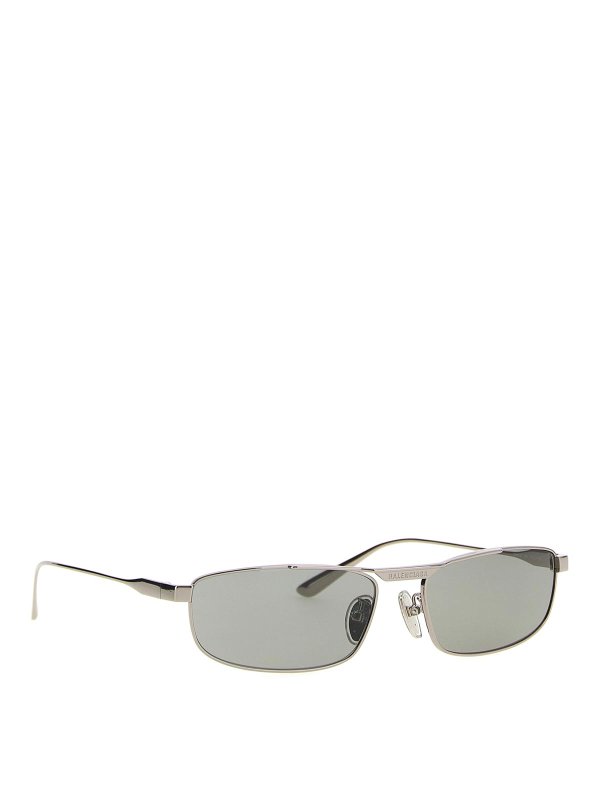 BALENCIAGA: sunglasses online - Tag 30 Rectangle Sunglasses