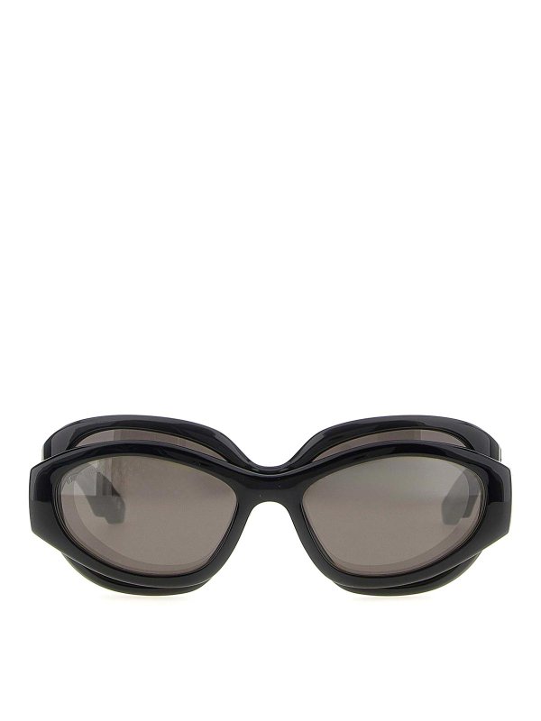 BALENCIAGA: Lunettes de soleil - Lunettes De Soleil - Noir