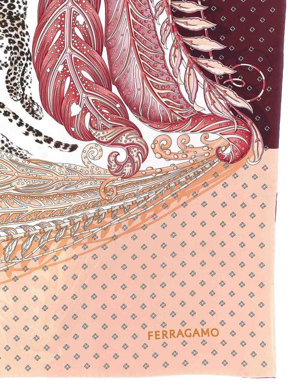 FERRAGAMO: スカーフ online - スカーフ - マルチカラー
