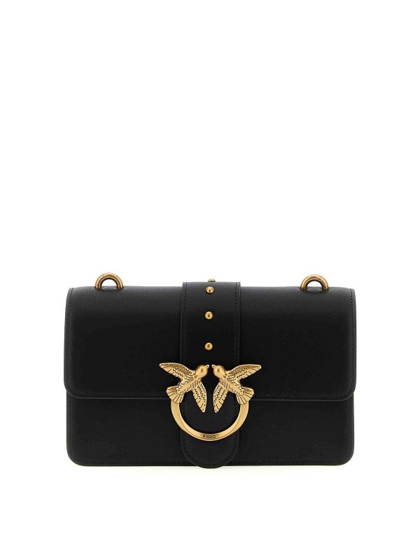 Pinko: クロスボディバッグ - クロスボディバッグ - 黒