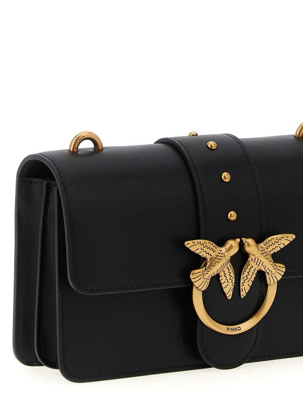The Best Shops Pinko: クロスボディバッグ - クロスボディバッグ - 黒