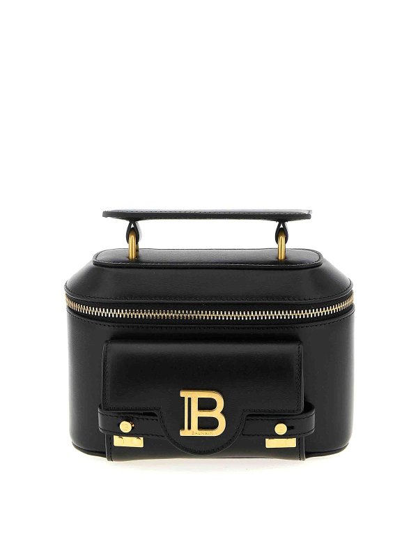 Balmain: Sacs à main - Sac Cabas - Noir