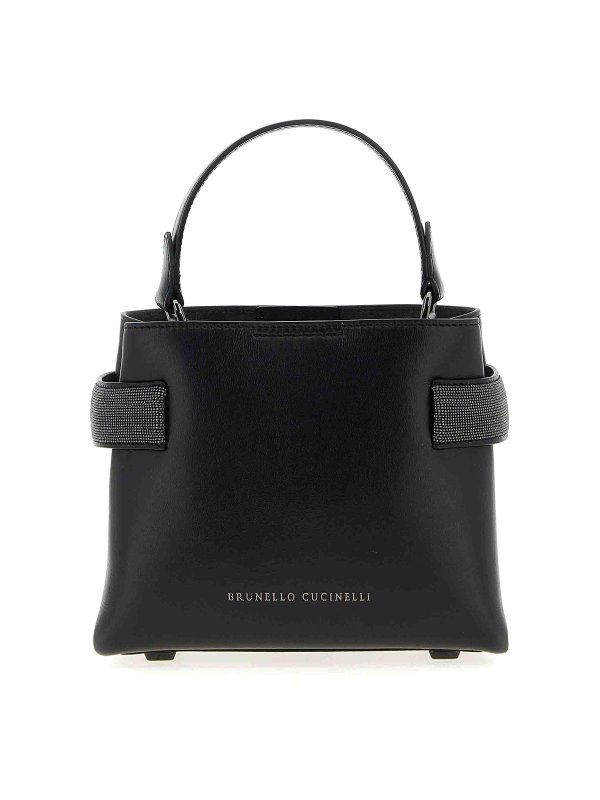 BRUNELLO CUCINELLI: Sacs à main - Sac Cabas - Noir