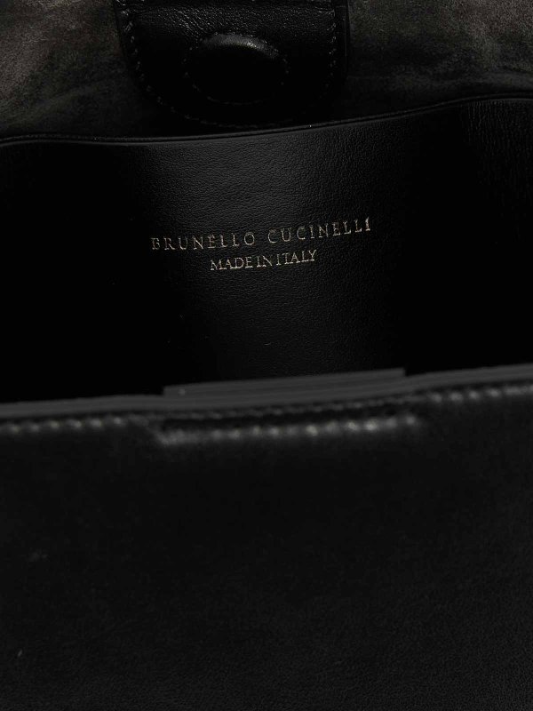 Sac Cabas - Noir shop online: BRUNELLO CUCINELLI