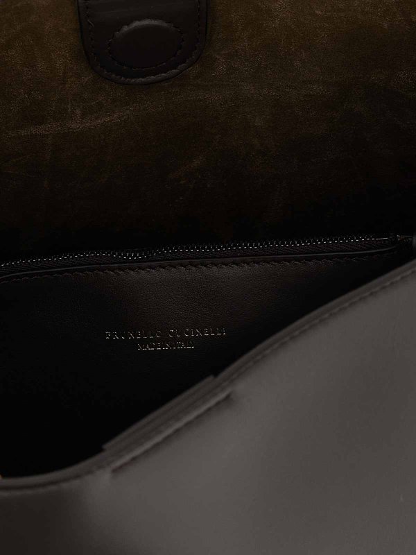 トートバッグ - ブラウン shop online: BRUNELLO CUCINELLI
