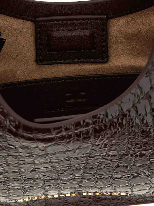 Sac Porté Épaule - Marron shop online: ELISABETTA FRANCHI