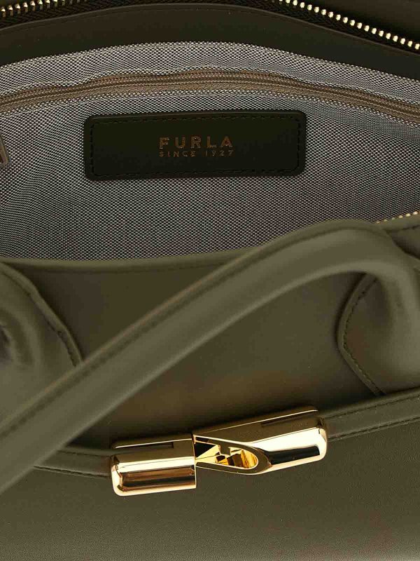 ショルダーバッグ - 緑 shop online: FURLA