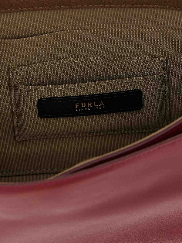 クラッチバッグ - ダークレッド shop online: FURLA