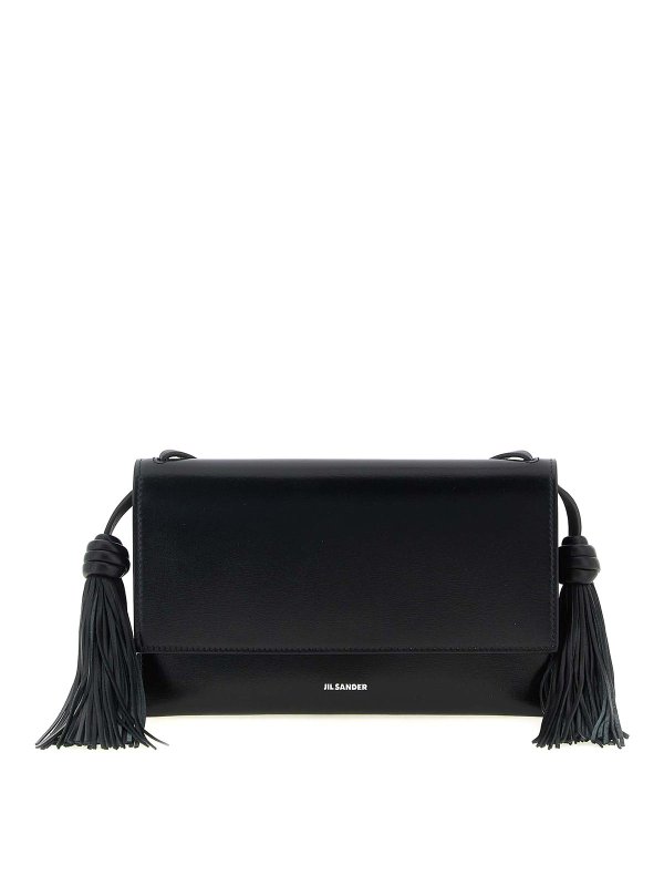 JIL SANDER: Bolsas bandoleras - Bolsa Bandolera - Negro